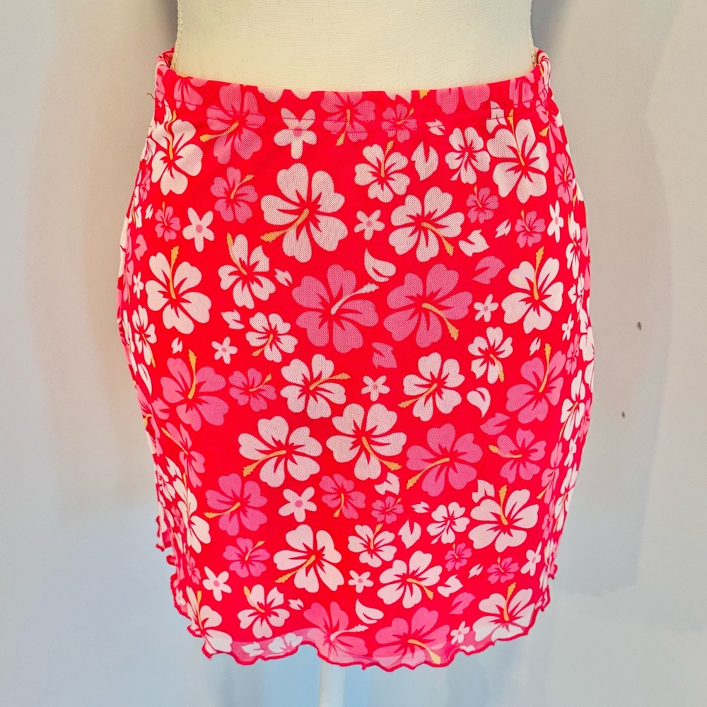 Floral Pink Skirt